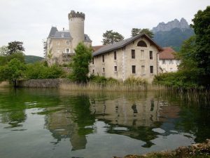 Duingt Chateau, Lac D'Annecy, France