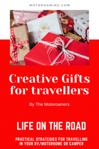 Creative Gift for travellers, showing people you love them whilst on the road