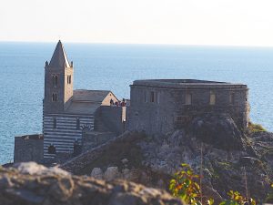 Portovenere Gothic Church, Cinque Terre, Italy