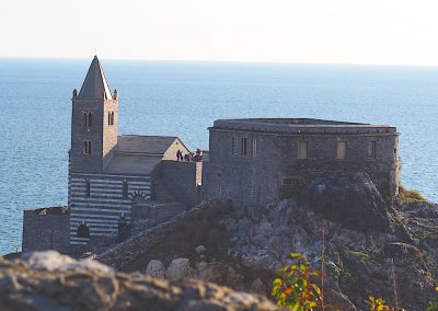 Portovenere Gothic Church, Cinque Terre, Italy