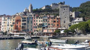 portovenere profile, Cinque Terre, Italy
