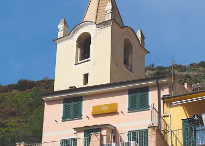 Riomaggiore Church, Cinque Terre, Italy
