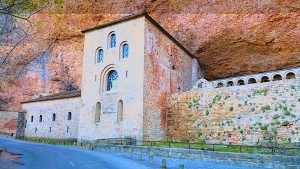 Monastery de Pena, Jaca, Spain