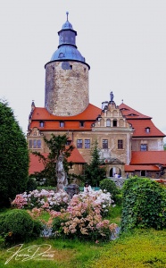 Czocha castle view, Poland