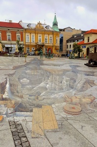 Wieliczka town square,Poland