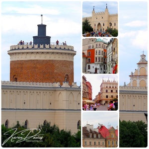 Collage of Lublin in Poland