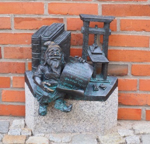 Wroclaw memorial gnomes, Poland