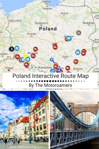 Poland route map Pinterest