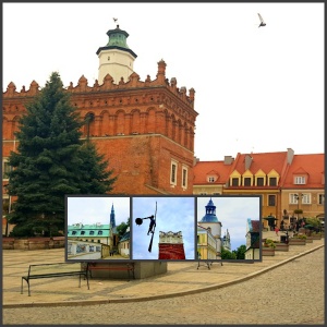 Collage of Sandomierz, Poland
