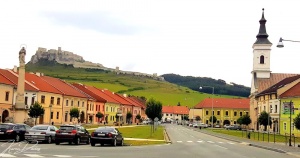 Spišske Podhradie street view, Slovakia