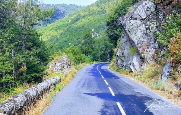Cevennes Road, France