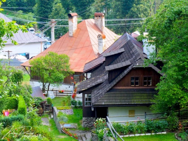 Spania Dolina Mining village, Slovakia