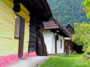 Vlkolinec cottage, UNESCO village, Slovakia