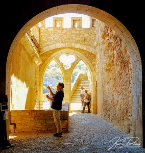 Rocamadour, Sanctuary arches, France