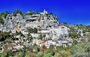 Rocamadour, France, south view, France