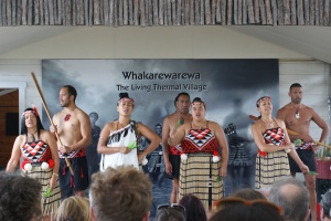 Maori Haka Dance, Whakarewarewa, New Zealand
