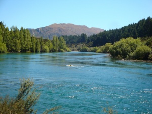 Wanaka River, Wanaker, New Zealand