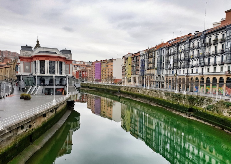 Bilbao water's edge, Bilbao, Spain