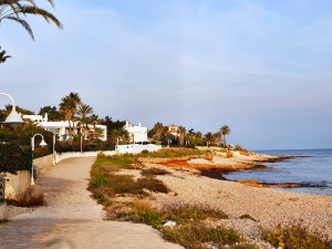 Denia coastal promenade, Denia, Spain