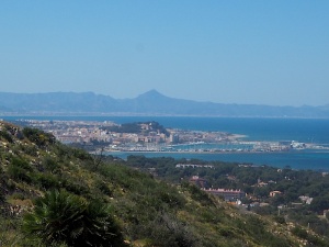 Denia View from the Pepperpot, Spain