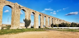 Évora's Roman aquaduct, Portugal
