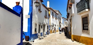 Obidos alleys,Portugal