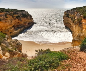 Secret Algarve beach, Portugal