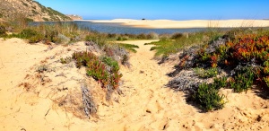 Wild west beach and dunes Carrapateira,Portugal