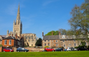 Norwich Cathedral,Norfolk, UK