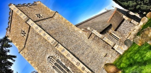 Salhouse thatched church,Norfolk, UK