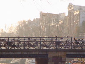 Amsterdam bikes, The Netherlands