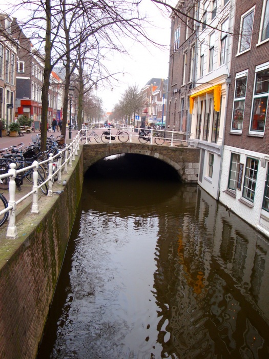 Delft canal, Holland,The Netherlands