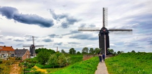 Heusden windmills, The Netherlands