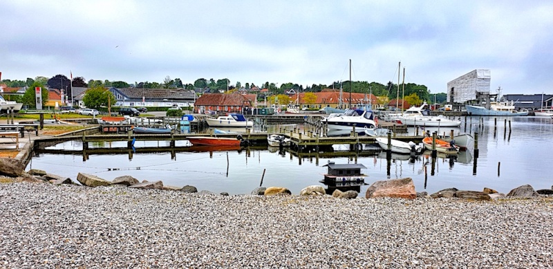 Mariager harbour and salt centre, Denmark