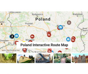 Poland Interactive Route Map