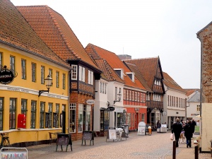 Ribe old town, Ribe, Denmark