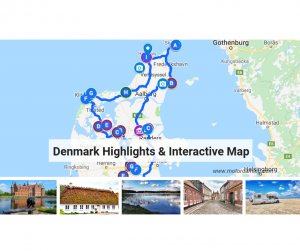 denmark highlights and interactive map
