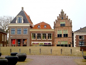 Edam houses, The Netherlands