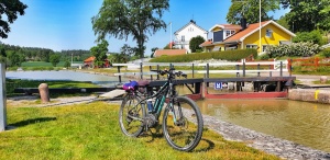 Cycle Gota Canal, Mem, Sweden
