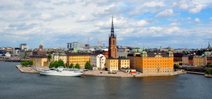 Stockholm's city scape view, Sweden
