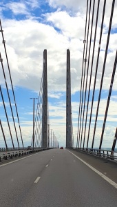 Oresund Bridge to Sweden