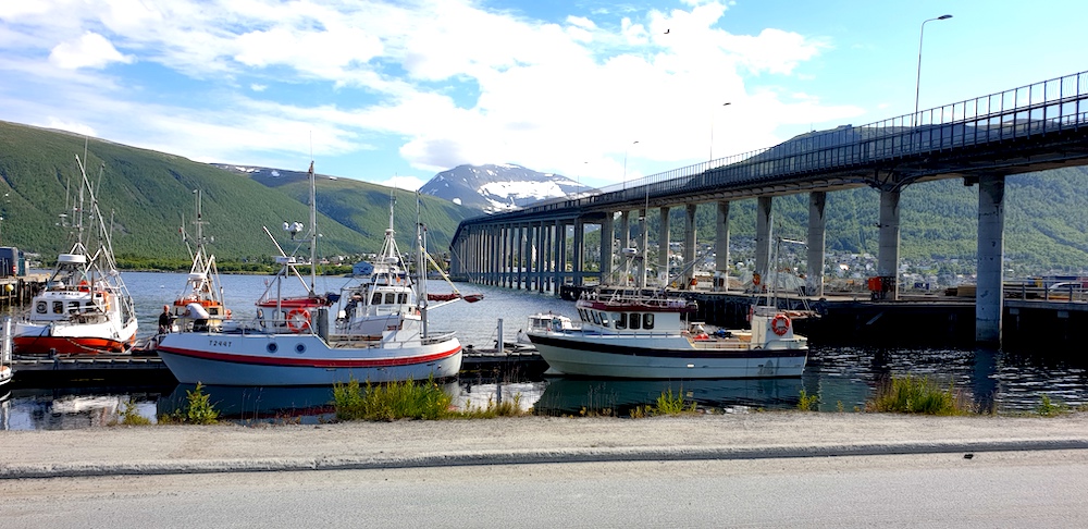New fishing port Tromso, Norway