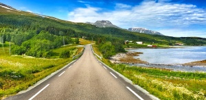 North Norway roads
