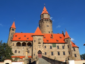 Bouzov Castle and tower