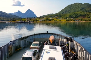 Ferry on Norway's Scenic Fv17
