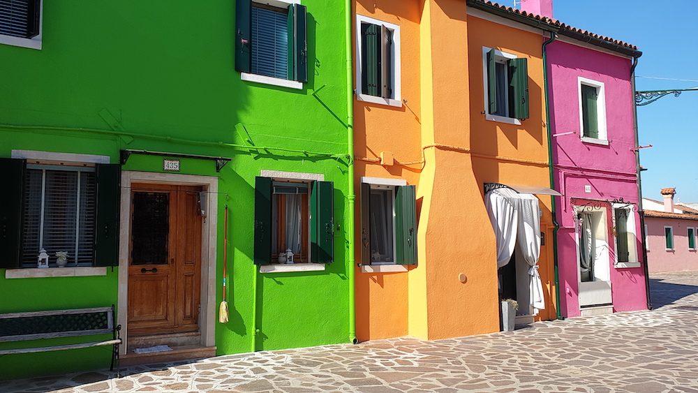 Burano houses Venice