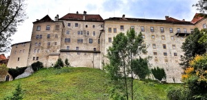 Cesky Krumlov Castle rear