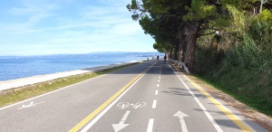 Parenzana Cycle track