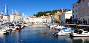 Piran harbour and old town, Slovene riviera