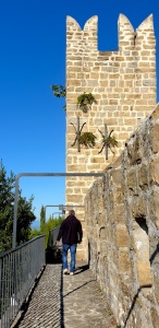 Piran old walls, tower